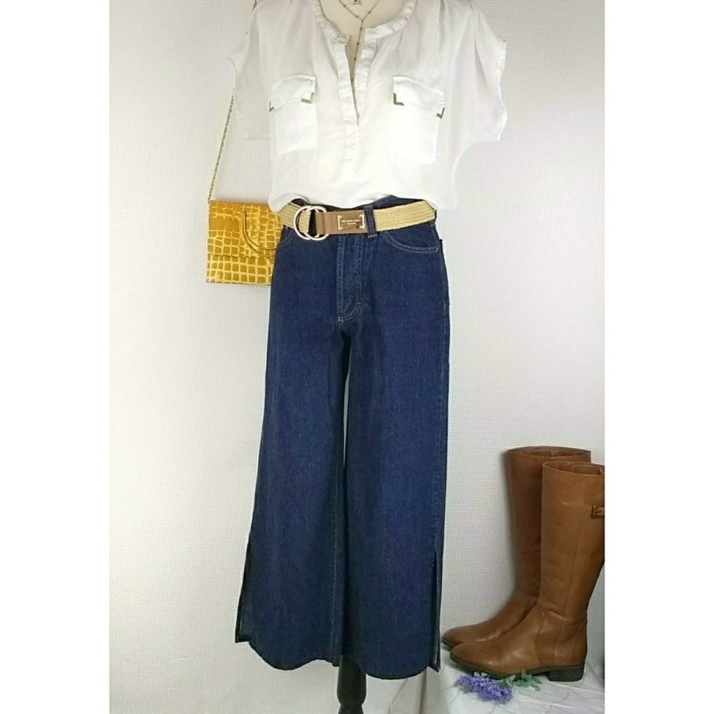Vintage D&G Dolce&Gabbana WideLeg Cropped Denim